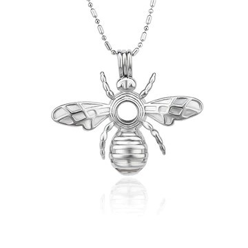 Bee Pendant and Oyster Pearl